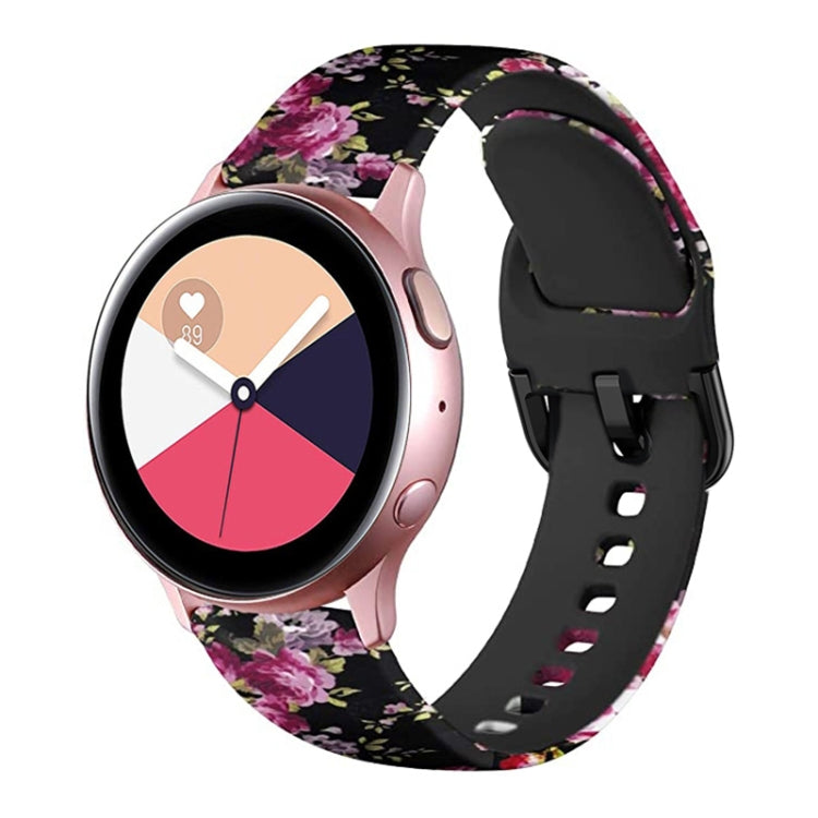 Silicone Printing Replacement Strap Watchband, For Samsung Galaxy Watch 42mm, For Samsung Galaxy Watch 46mm