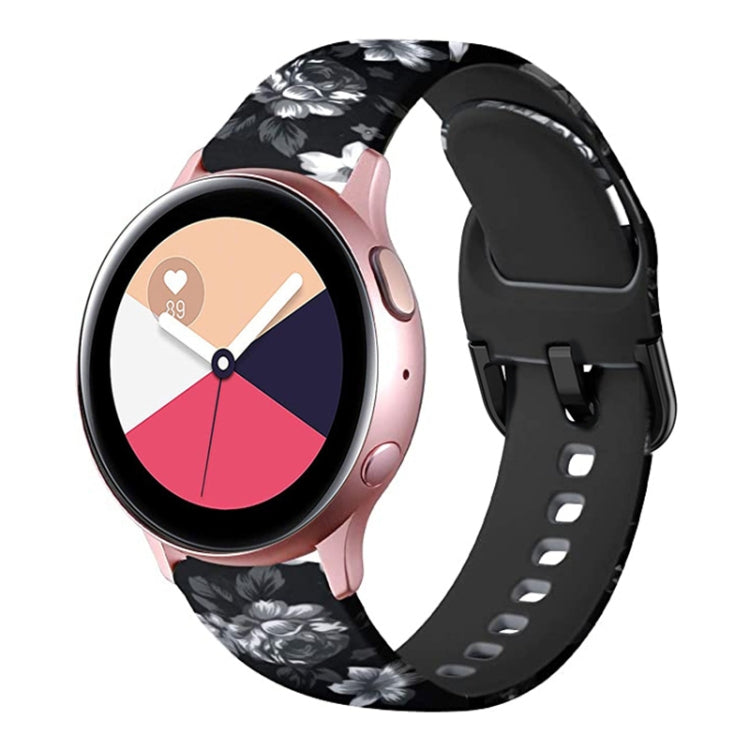 Silicone Printing Replacement Strap Watchband, For Samsung Galaxy Watch 42mm, For Samsung Galaxy Watch 46mm