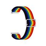 Adjustable Elastic Printing Replacement Watchband, 20mm For Samsung Galaxy Watch Active2 / Active, 22mm For Galaxy Watch3 45mm/ Huawei Watch GT 2 Pro