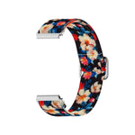 Adjustable Elastic Printing Replacement Watchband, 20mm For Samsung Galaxy Watch Active2 / Active, 22mm For Galaxy Watch3 45mm/ Huawei Watch GT 2 Pro