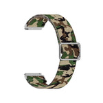 Adjustable Elastic Printing Replacement Watchband, 20mm For Samsung Galaxy Watch Active2 / Active, 22mm For Galaxy Watch3 45mm/ Huawei Watch GT 2 Pro