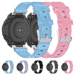 Nylon Canvas Replacement Strap Watchband with Dismantling Tools, One Size, For Amazfit T-Rex Pro / Amazfit T-Rex