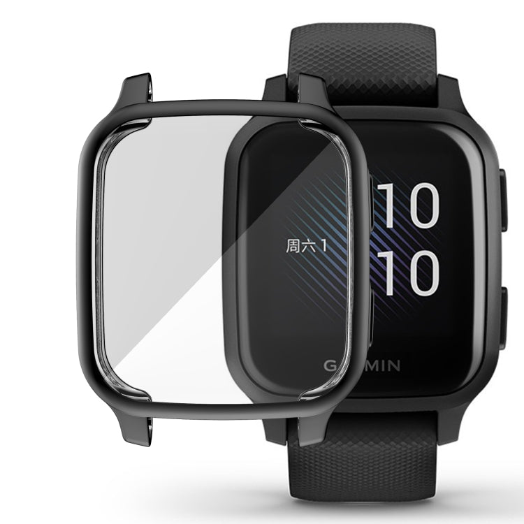 Full Coverage TPU Electroplating Protective Case, For Garmin Venu Sq