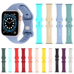 Double Wear Rivets Replacement Watchbands, For Apple Watch Ultra 49mm / Series 8&7 45mm / SE 2&6&SE&5&4 44mm / 3&2&1 42mm, For Series 7 41mm / 6 & SE & 5 & 4 40mm / 3 & 2 & 1 38mm