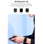 GT20 1.69 inch TFT Screen IP67 Waterproof Smart Watch, Support Music Control / Bluetooth Call / Heart Rate Monitoring / Blood Pressure Monitoring, Silicone Strap, Steel Strap