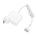 محول طاقة MagSafe 2 بقدرة 60 واط 16.5 فولت 3.65 أمبير 5 دبابيس A1435 لماك بوك، طول الكابل: 1.6 متر، قابس 60 واط أسترالي، قابس 60 واط أوروبي، قابس 60 واط بريطاني