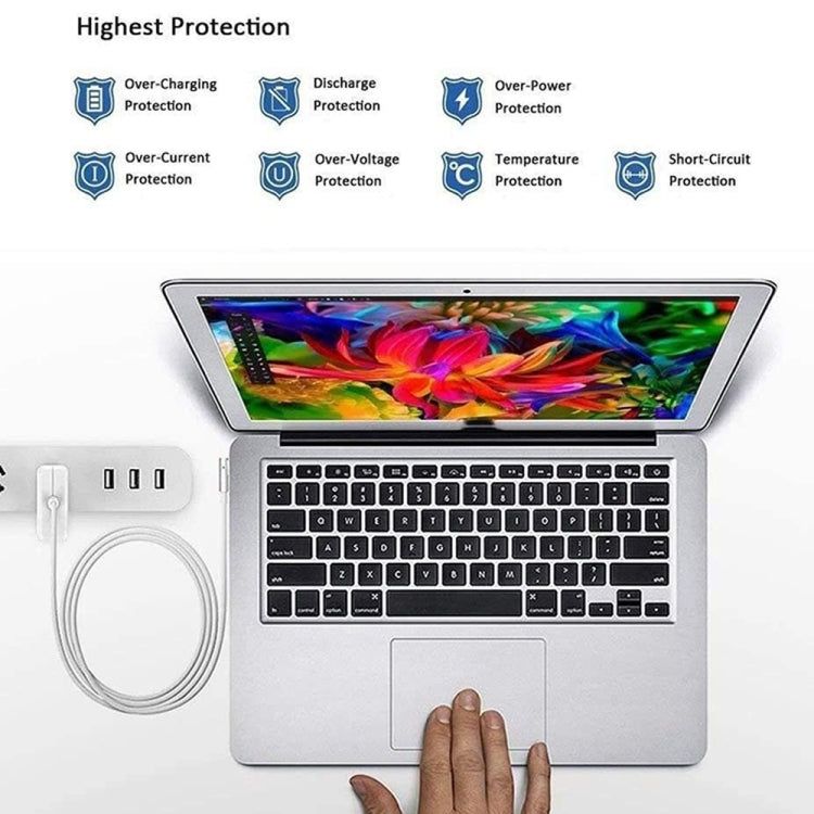 محول طاقة MagSafe 2 بقدرة 85 واط 20 فولت 4.25 أمبير 5 دبابيس A1424 لماك بوك، طول الكابل: 1.6 متر، قابس 85 واط بريطاني، قابس 85 واط أسترالي، قابس 85 واط أوروبي
