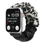 Leather Leopard Pattern Stitching Watch Strap, For Series 7 45mm / 6 & SE & 5 & 4 44mm / 3 & 2 & 1 42mm, For Series 7 41mm / 6 & SE & 5 & 4 40mm / 3 & 2 & 1 38mm