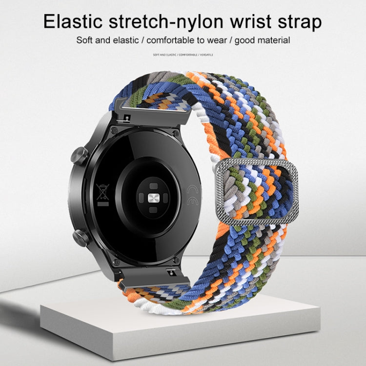 Adjustable Nylon Braided Elasticity Replacement Strap Watchband, For Samsung Galaxy Watch Active2 40mm, For Samsung Galaxy Watch Active, For Samsung Galaxy Watch Active2 44mm
