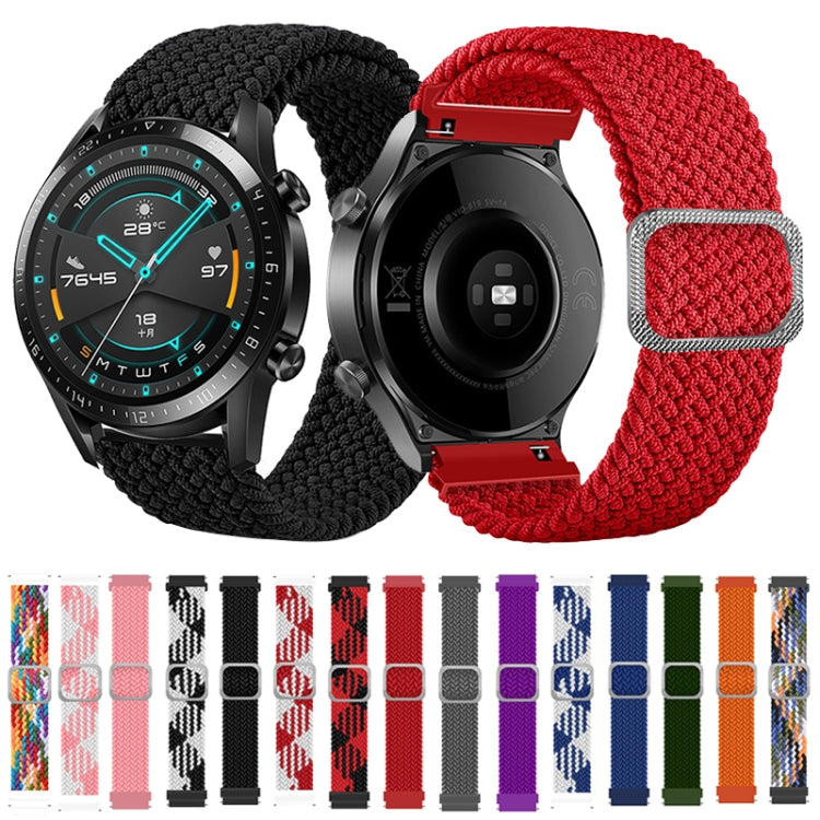 Adjustable Nylon Braided Elasticity Replacement Strap Watchband, For Samsung Galaxy Watch Active2 40mm, For Samsung Galaxy Watch Active, For Samsung Galaxy Watch Active2 44mm