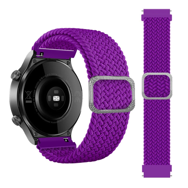 Adjustable Nylon Braided Elasticity Replacement Strap Watchband, For Samsung Galaxy Watch 42mm, For Samsung Galaxy Watch 46mm, For Samsung Galaxy Watch 3 41mm