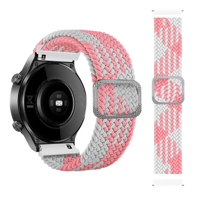 Adjustable Nylon Braided Elasticity Replacement Strap Watchband, For Samsung Galaxy Watch 3 45mm