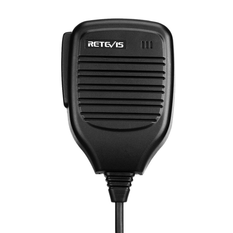 RETEVIS C9001 Handmikrofon mit PTT-Taste und 2-Pin-Stecker, C9001