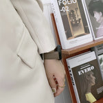 Sewing Litchi Texture Leather Replacement Strap Watchband, For Samsung Galaxy Watch Active2 44mm, For Samsung Galaxy Watch Active