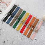 Sewing Litchi Texture Leather Replacement Strap Watchband, For Samsung Galaxy Watch Active2 44mm, For Samsung Galaxy Watch Active