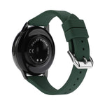 T-shaped Buckle Silicone Replacement Strap Watchband, 20mm, 22mm