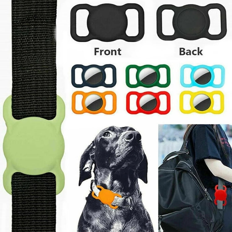 غطاء واقٍ من السيليكون مقاوم للصدمات والخدوش، تصميم: حيوان، لجهاز AirTag