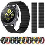 Universelles magnetisches Silikon-Ersatzarmband, 20 mm, 22 mm, 20 mm für Samsung Smartwatch, 22 mm für Samsung Smartwatch