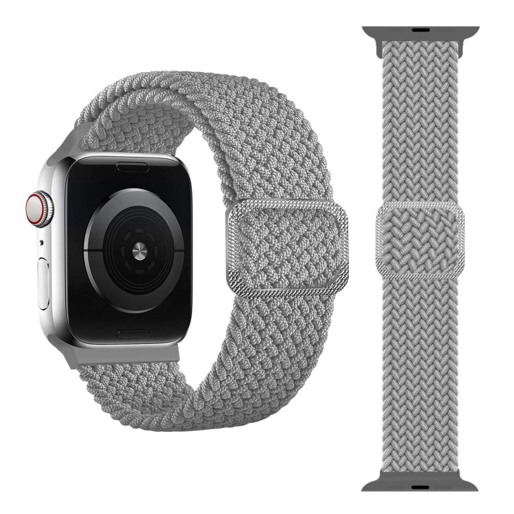 سوار ساعة بحلقة مطاطية مضفر، لسلسلة Apple Watch 9 و8 و7 مقاس 41 مم / SE 3 وSE 2 و6 وSE و5 و4 مقاس 40 مم / 3 و2 و1 مقاس 38 مم (لون قوس قزح)، لسلسلة Apple Watch 8 و7 مقاس 41 مم / SE 2 و6 وSE و5 و4 مقاس 40 مم / 3 و2 و1 مقاس 38 مم