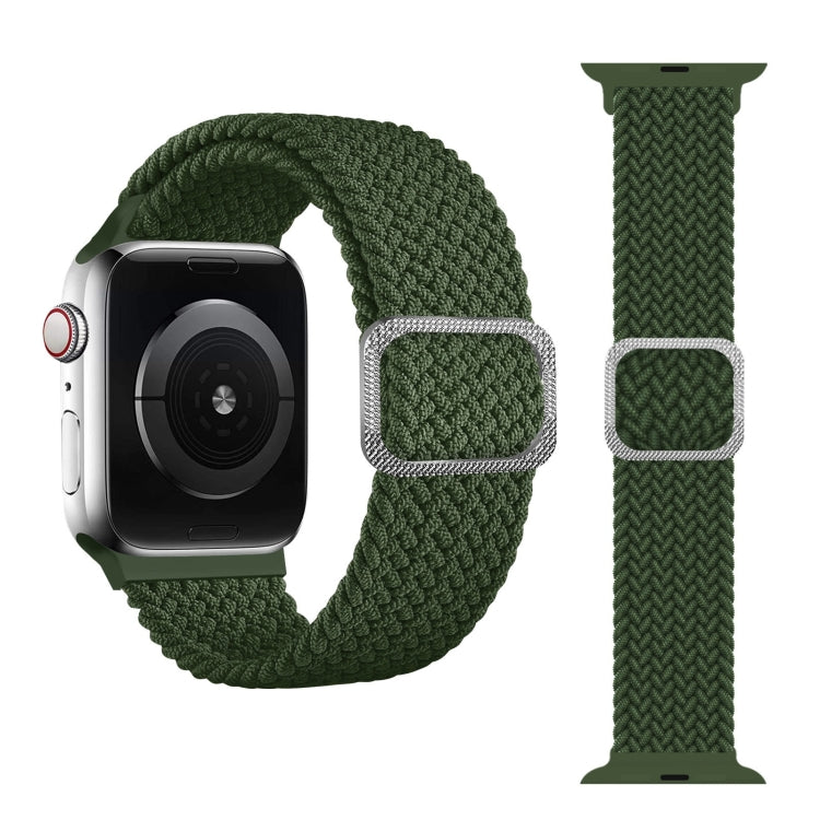 سوار ساعة بحلقة مطاطية مضفر، لسلسلة Apple Watch 9 و8 و7 مقاس 41 مم / SE 3 وSE 2 و6 وSE و5 و4 مقاس 40 مم / 3 و2 و1 مقاس 38 مم (لون قوس قزح)، لسلسلة Apple Watch 8 و7 مقاس 41 مم / SE 2 و6 وSE و5 و4 مقاس 40 مم / 3 و2 و1 مقاس 38 مم