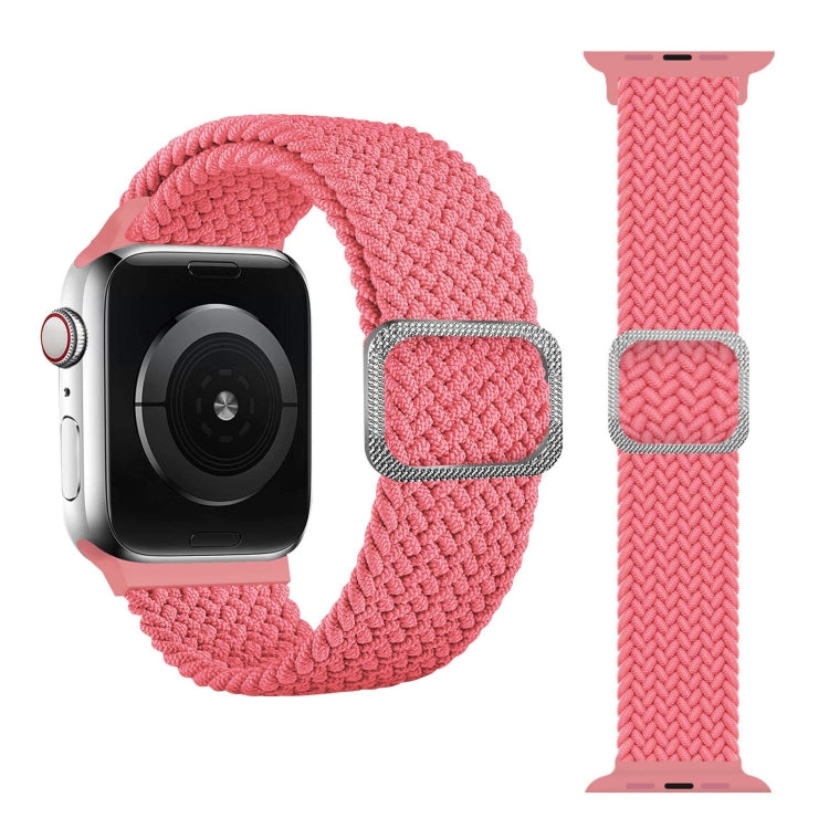 سوار ساعة بحلقة مطاطية مضفر، لسلسلة Apple Watch 9 و8 و7 مقاس 41 مم / SE 3 وSE 2 و6 وSE و5 و4 مقاس 40 مم / 3 و2 و1 مقاس 38 مم (لون قوس قزح)، لسلسلة Apple Watch 8 و7 مقاس 41 مم / SE 2 و6 وSE و5 و4 مقاس 40 مم / 3 و2 و1 مقاس 38 مم