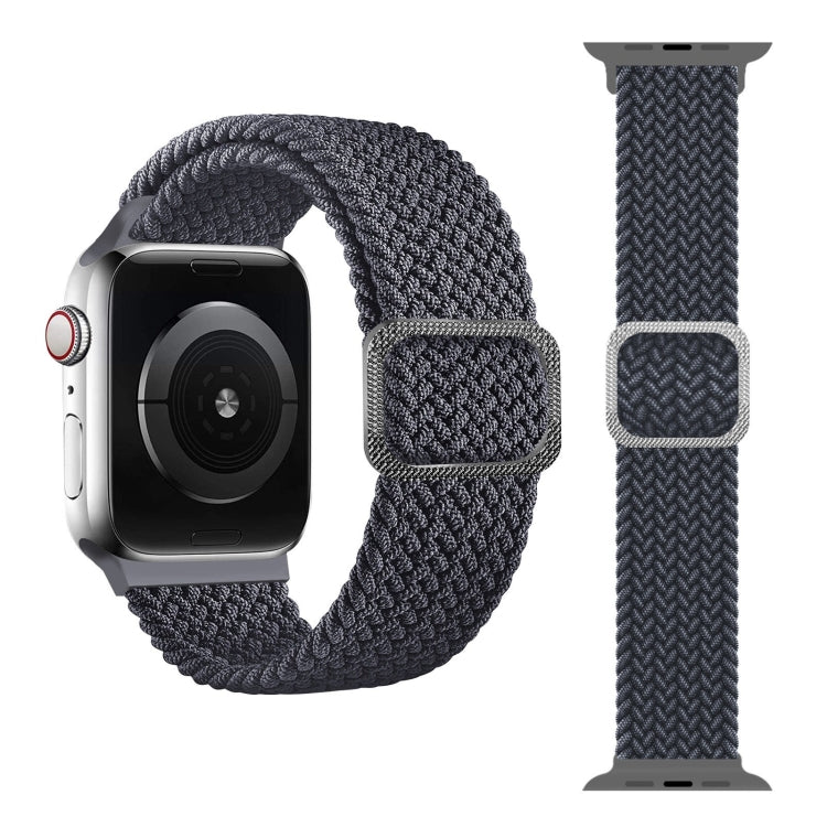 سوار ساعة بحلقة مطاطية مضفر، لسلسلة Apple Watch 9 و8 و7 مقاس 41 مم / SE 3 وSE 2 و6 وSE و5 و4 مقاس 40 مم / 3 و2 و1 مقاس 38 مم (لون قوس قزح)، لسلسلة Apple Watch 8 و7 مقاس 41 مم / SE 2 و6 وSE و5 و4 مقاس 40 مم / 3 و2 و1 مقاس 38 مم