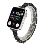 Small Waist Seven Beads Stainless Steel Strap Watchband For Apple Watch Series 6 & SE &, For Apple Watch Ultra 49mm / Series 8&7 45mm / SE 2&6&SE&5&4 44mm / 3&2&1 42mm, For Apple Watch Series 8&7 41mm / SE 2&6&SE&5&4 40mm / 3&2&1 38mm                  ...