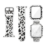 Silicone Printing Integrated Replacement Watch Case Watchband, For Apple Watch Series 3 & 2 & 1 38mm