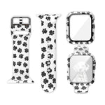 Silicone Printing Integrated Replacement Watch Case Watchband, For Apple Watch Series 3 & 2 & 1 38mm