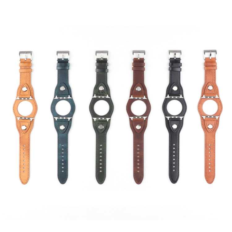 Leather Replacement Strap Watchband, For Apple Watch Series 7  41mm / & 6 & SE & 5 & 4 40mm, For Apple Watch Series  7  45mm / & 6 & SE & 5 & 4 44mm