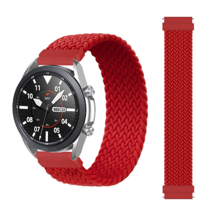 For Samsung Galaxy Watch 42mm Adjustable Nylon Braided Elasticity Replacement Strap Watchband, 125mm, 135mm, 145mm, 155mm
