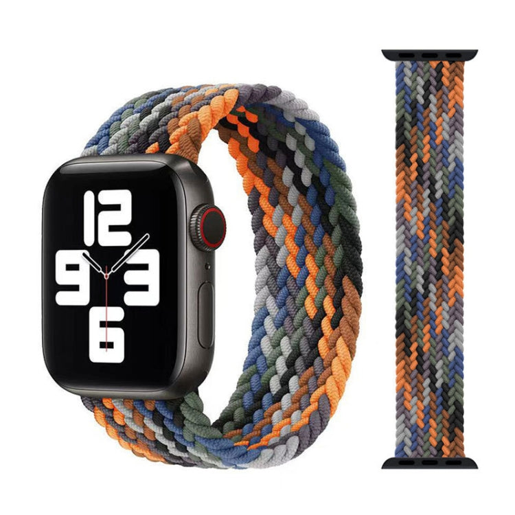 Metal Head Braided Nylon Replacement Watchbands, Size: L 155mm For Apple Watch Series 6 & SE & 5 & 4 40mm / 3 & 2 & 1 38mm, L 155mm 40mm / 38mm