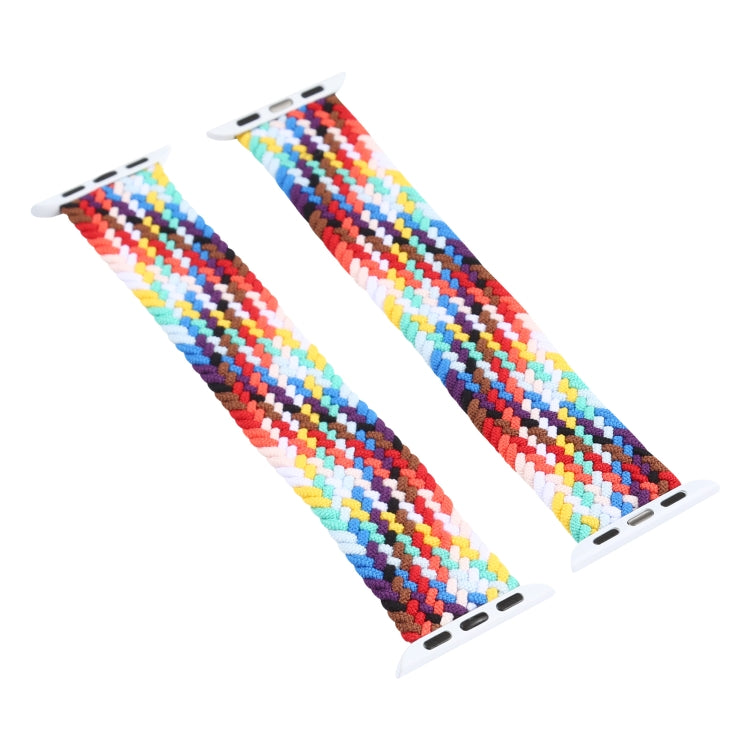 Metal Head Braided Nylon Replacement Watchbands, Size: L 155mm For Apple Watch Series 6 & SE & 5 & 4 40mm / 3 & 2 & 1 38mm, L 155mm 40mm / 38mm