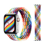 Metal Head Braided Nylon Replacement Watchbands, Size: S 145mm For Apple Watch Series 6 & SE & 5 & 4 44mm / 3 & 2 & 1 42mm, S 145mm 44mm / 42mm