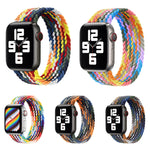 Metal Head Braided Nylon Replacement Watchbands, Size: L 165mm For Apple Watch Series 6 & SE & 5 & 4 44mm / 3 & 2 & 1 42mm, L 165mm 44mm / 42mm