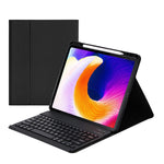 غطاء حماية بلاستيكي قابل للفصل مع لوحة مفاتيح بلوتوث وحامل وفتحة قلم لجهاز iPad Pro 12.9 بوصة 2021 / 2020 / 2018 طراز HK132