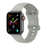 سوار ساعة سيليكون بحجم كبير لسلسلة Apple Watch، 7 مقاس 41مم / 6 و SE و 5 و 4 مقاس 40مم / 3 و 2 و 1 مقاس 38مم، الحجم: حجم كبير، 7 مقاس 45مم / 6 و SE و 5 و 4 مقاس 44مم / 3 و 2 و 1 مقاس 42مم، الحجم: حجم كبير