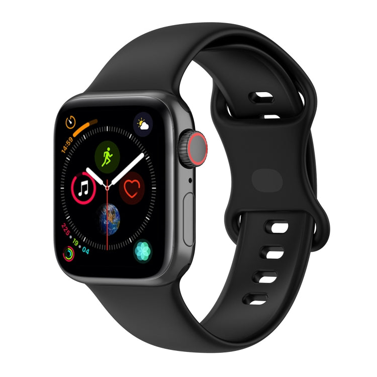 سوار ساعة سيليكون بحجم كبير لسلسلة Apple Watch، 7 مقاس 41مم / 6 و SE و 5 و 4 مقاس 40مم / 3 و 2 و 1 مقاس 38مم، الحجم: حجم كبير، 7 مقاس 45مم / 6 و SE و 5 و 4 مقاس 44مم / 3 و 2 و 1 مقاس 42مم، الحجم: حجم كبير