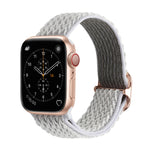 Wave Texture Nylon Replacement Watchbands For Apple Watch Series, 7 45mm / 6 & SE & 5 & 4 44mm / 3 & 2 & 1 42mm, 7 41mm / 6 & SE & 5 & 4 40mm / 3 & 2 & 1 38mm