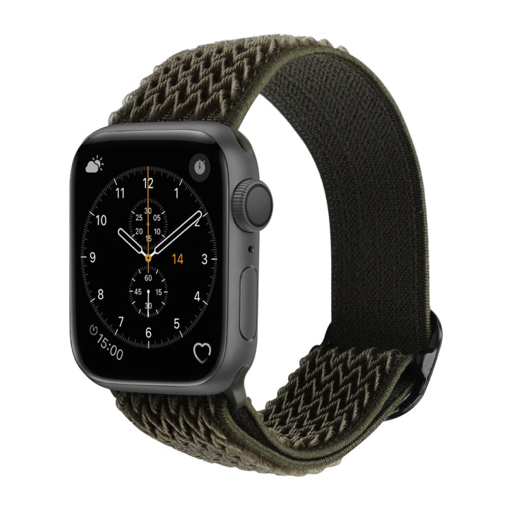 Wave Texture Nylon Replacement Watchbands For Apple Watch Series, 7 45mm / 6 & SE & 5 & 4 44mm / 3 & 2 & 1 42mm, 7 41mm / 6 & SE & 5 & 4 40mm / 3 & 2 & 1 38mm