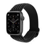 Wave Texture Nylon Replacement Watchbands For Apple Watch Series, 7 45mm / 6 & SE & 5 & 4 44mm / 3 & 2 & 1 42mm, 7 41mm / 6 & SE & 5 & 4 40mm / 3 & 2 & 1 38mm