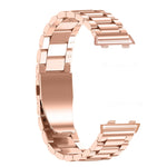 Three-beads Steel Replacement Strap Watchband, For OPPO Watch 41mm, For OPPO Watch 46mm