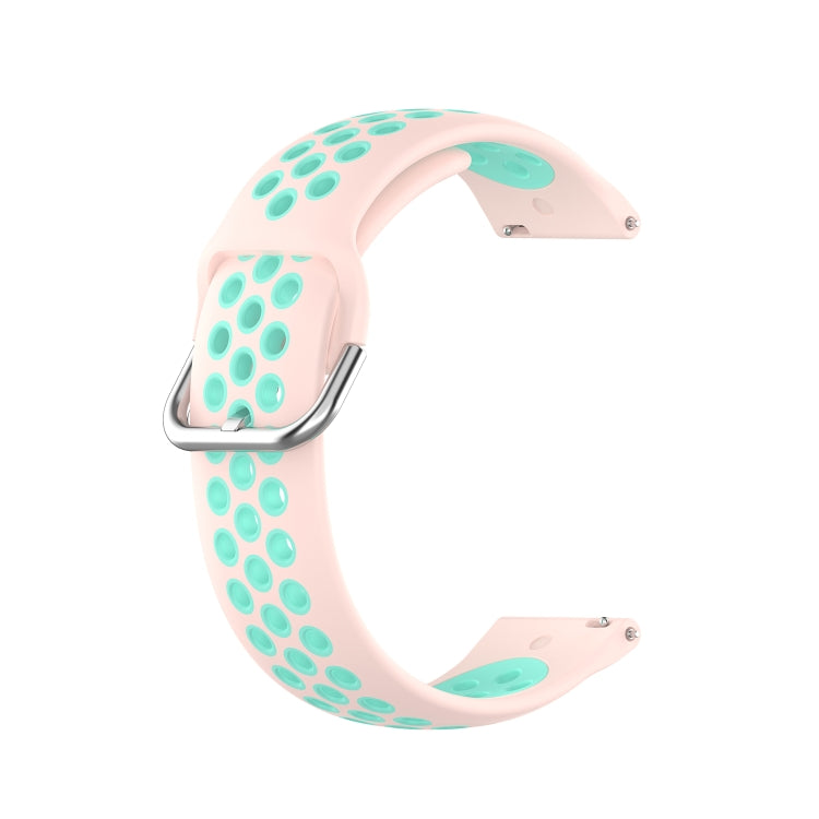 For Huawei Watch 3 / 3 Pro 22mm Sport Two-color Silicone Replacement Strap Watchband