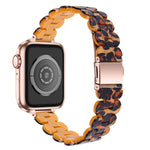 Oval Resin Replacement Strap Watchband, For Apple Watch Series 7  41mm / & 6 & SE & 5 & 4 40mm, For Apple Watch Series  7  45mm / & 6 & SE & 5 & 4 44mm