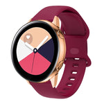 For Huawei Watch 3 Internal Buckle Perforation Silicone Replacement Watchband, 22mm, 20mm