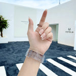 Discoloration in Light TPU Replacement Strap Watchband, For Samsung Galaxy Watch 3 41mm, For Samsung Galaxy Watch 3 45mm