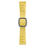 Modern Style Silicone Replacement Strap Watchband For Apple Watch Series 6 & SE & 5 & 4 40mm / 3 & 2 & 1 38mm, Black Buckle, Rose Gold Buckle, Silver Buckle