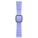 Modern Style Silicone Replacement Strap Watchband For Apple Watch Series 6 & SE & 5 & 4 40mm / 3 & 2 & 1 38mm, Black Buckle, Rose Gold Buckle, Silver Buckle