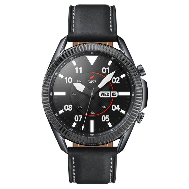 Lünettenring mit Wellenstruktur für Smartwatches, passend für Samsung Galaxy Watch 3 (41 mm) und Samsung Galaxy Watch 3 (45 mm).