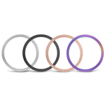 Smart Watch Rhombus Texture Bezel Ring, For Samsung Galaxy Watch 3 41mm, For Samsung Galaxy Watch 3 45mm